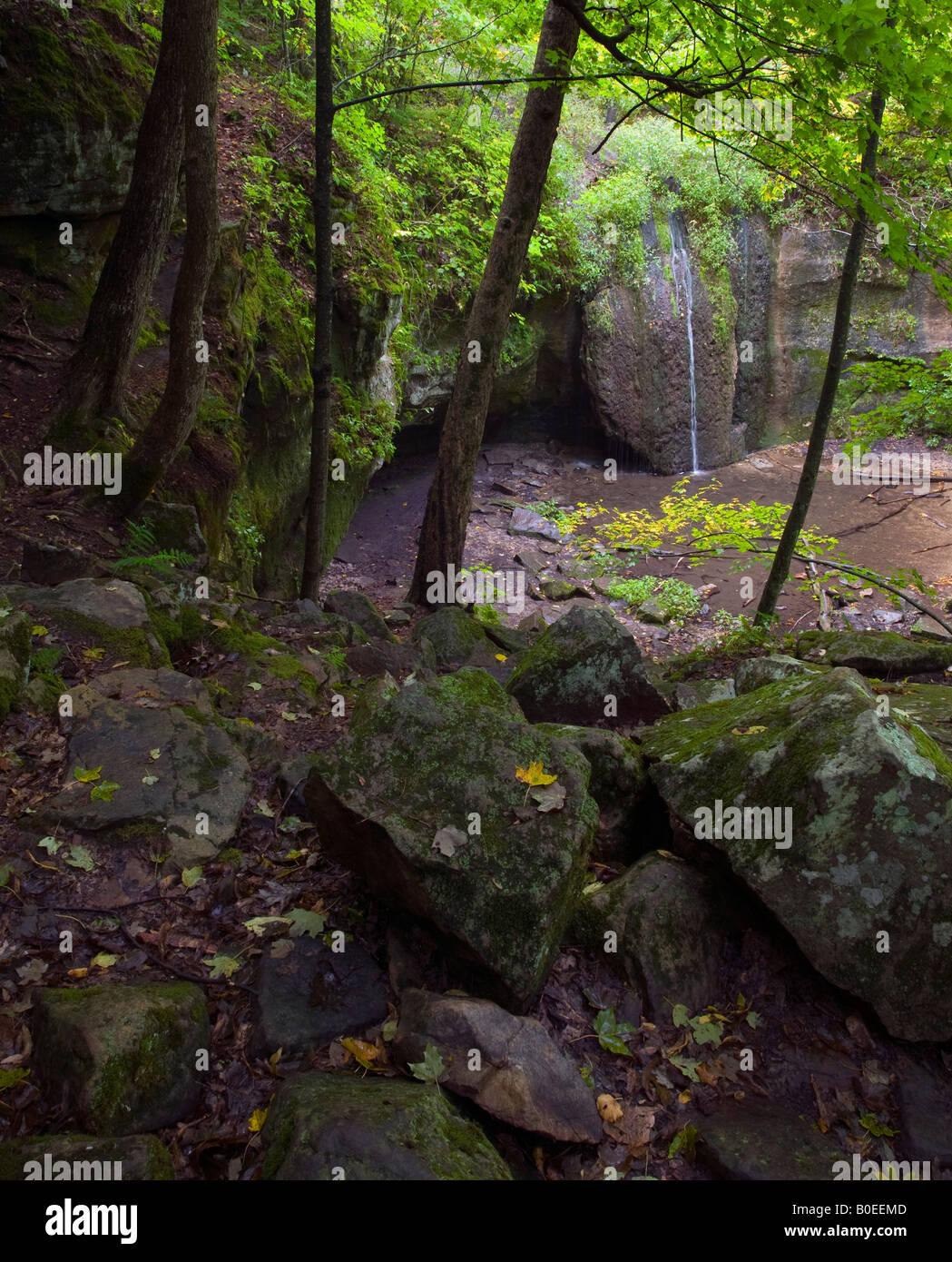 Stephens Falls, Governor Dodge State Park, Wisconsin Stock Photo Alamy