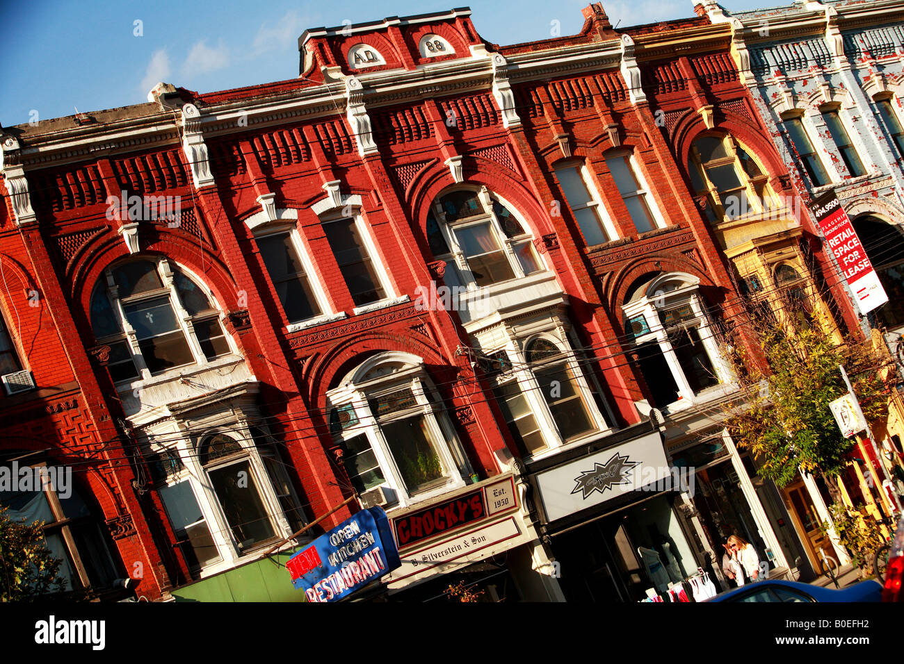 Queen Street, Toronto Ontario Stock Photo Alamy