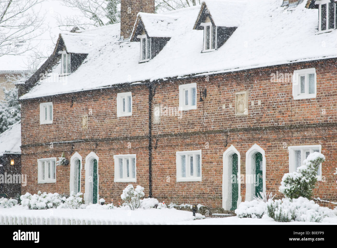 Alms houses, Friern Stock Photo Alamy