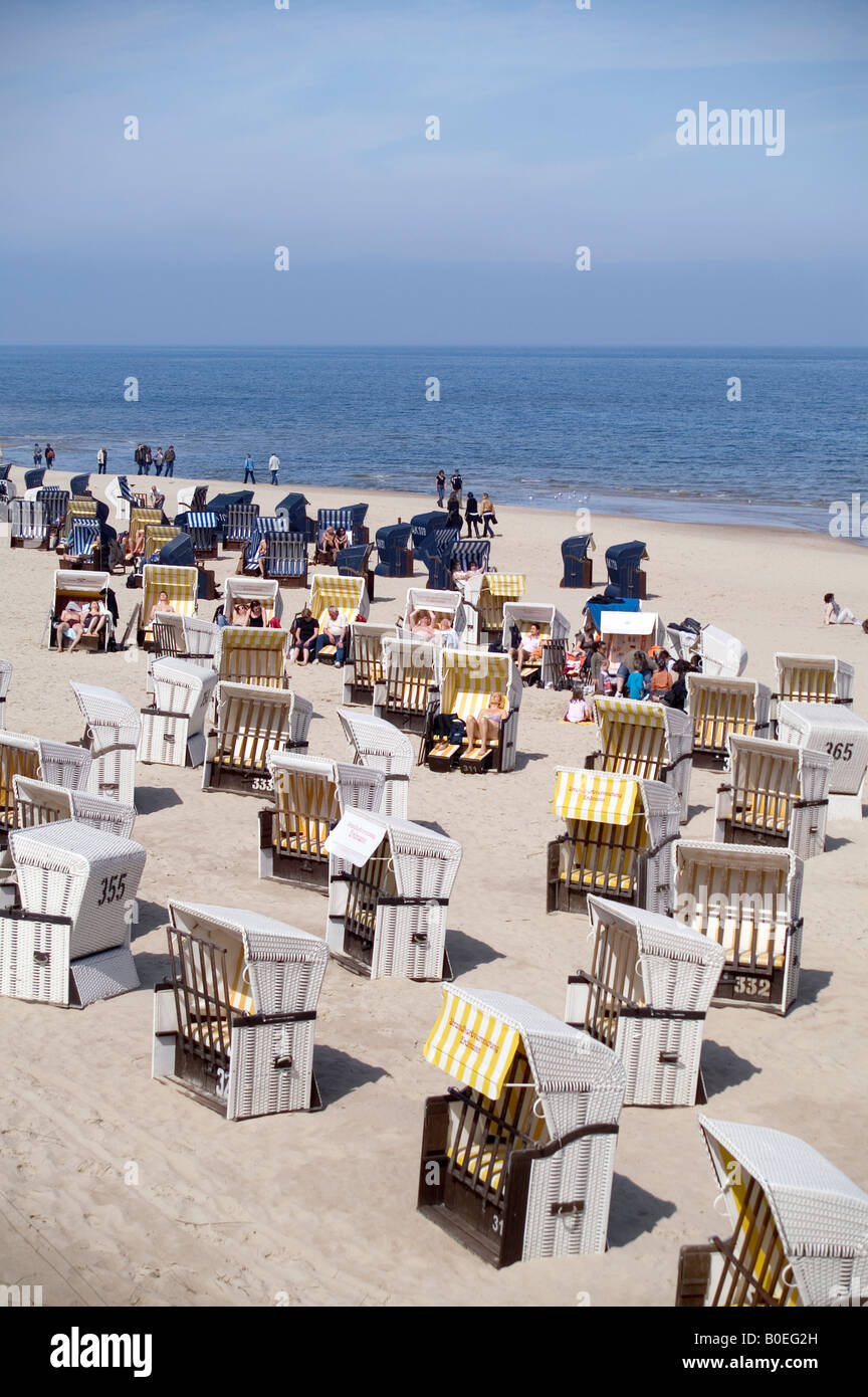 Ahlbeck beach, Usedom, Germany Stock Photo Alamy