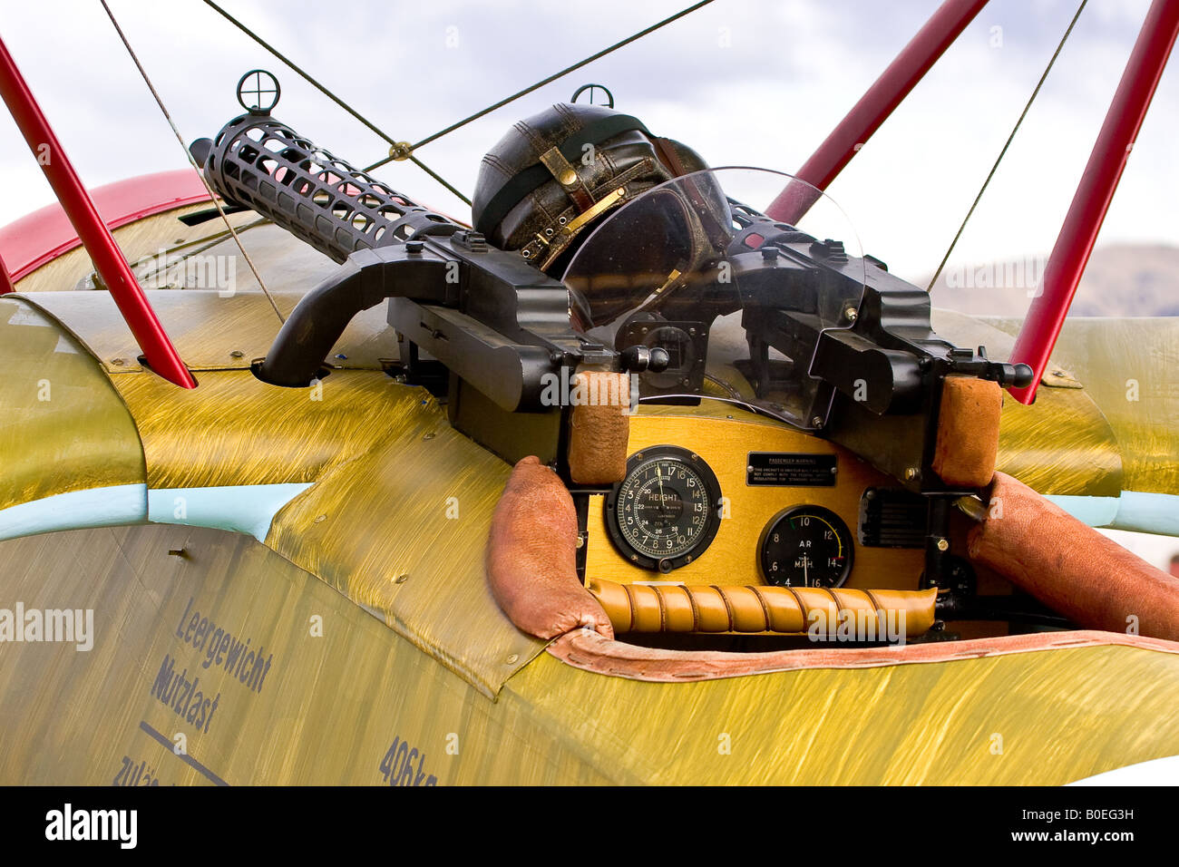Cockpit triplane hi-res stock photography and images - Alamy