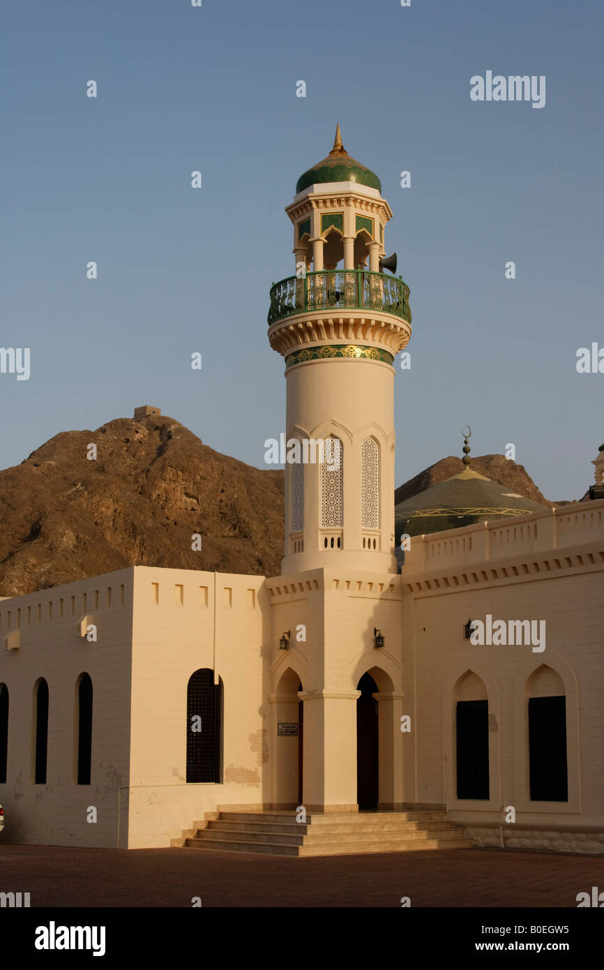 Oman Muscat mosque Stock Photo