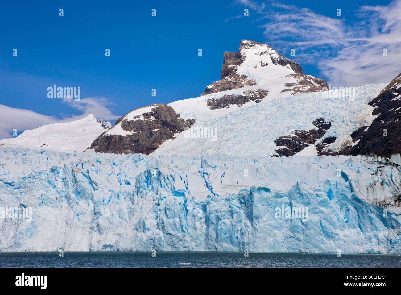 Upsala Glacier in Los Glaciares National Park Patagonia Argentina Stock — free download