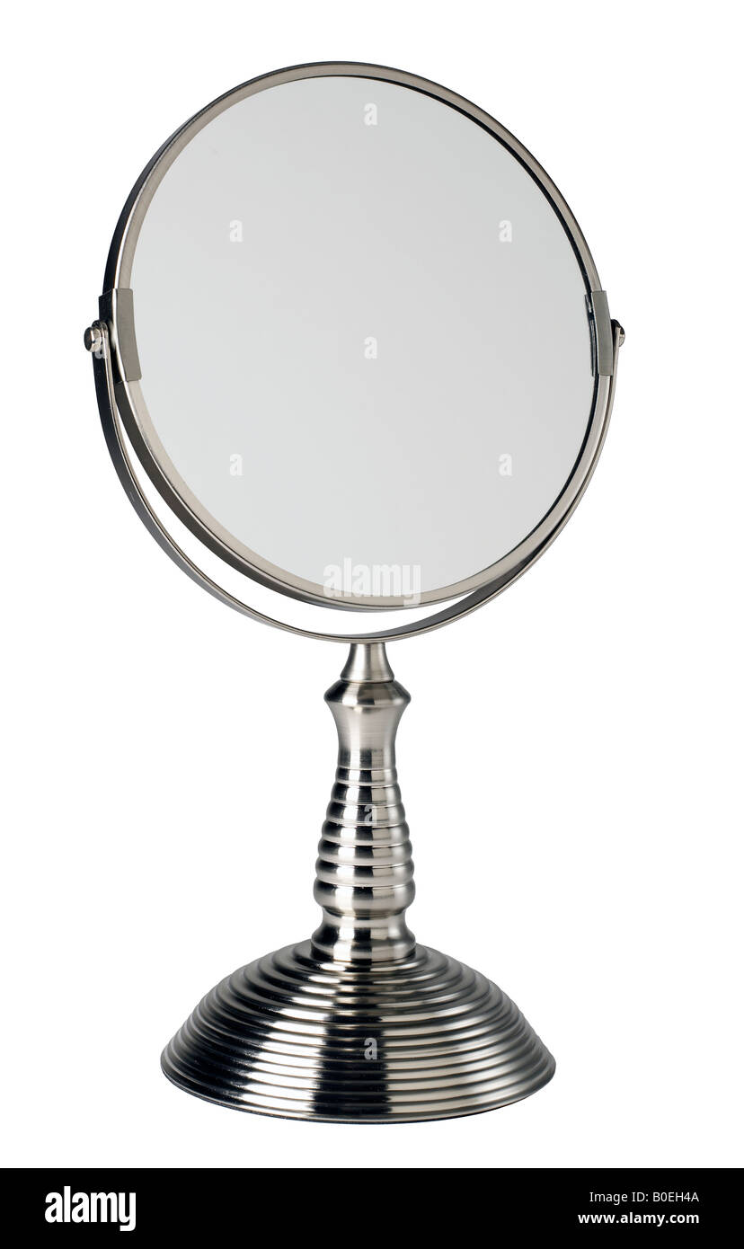 Chrome Glass Mirror Stock Photo Alamy