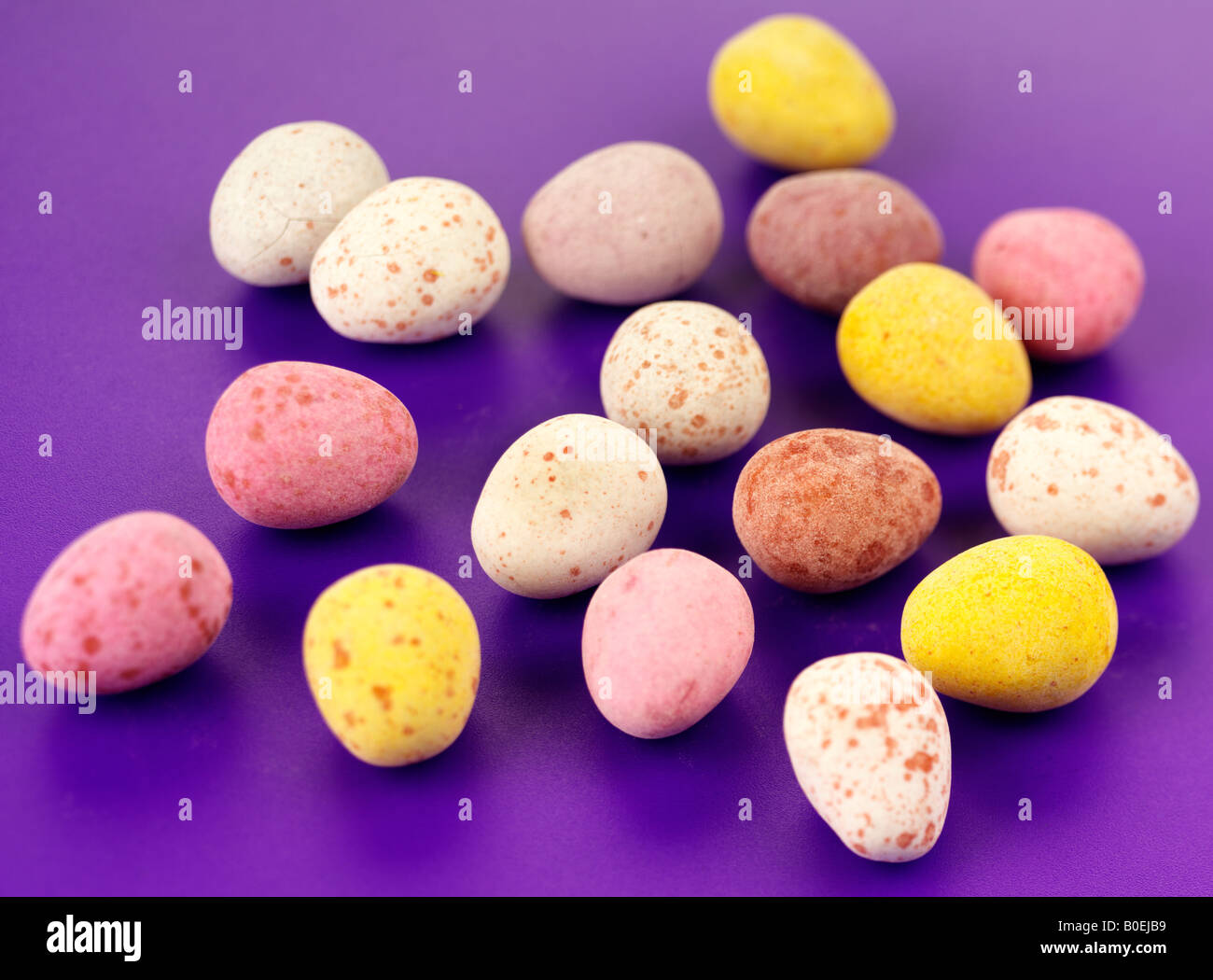 MINI CANDY EASTER EGGS Stock Photo Alamy