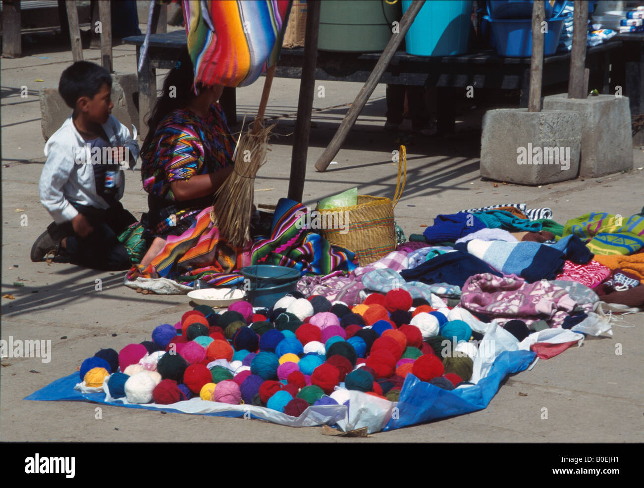 Market in Mexico Stock Photo