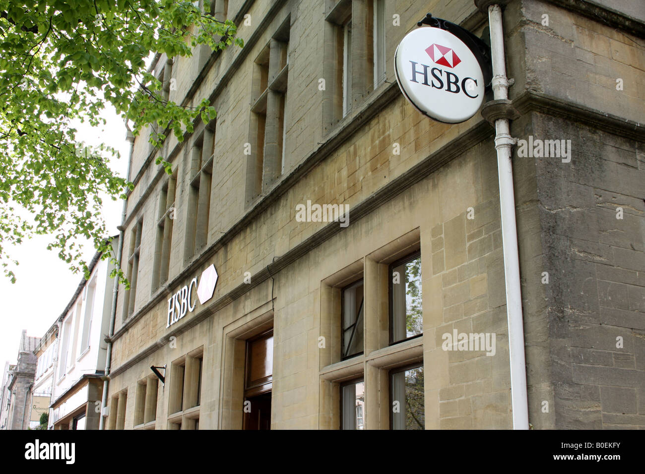 HSBC Bank in the UK Stock Photo