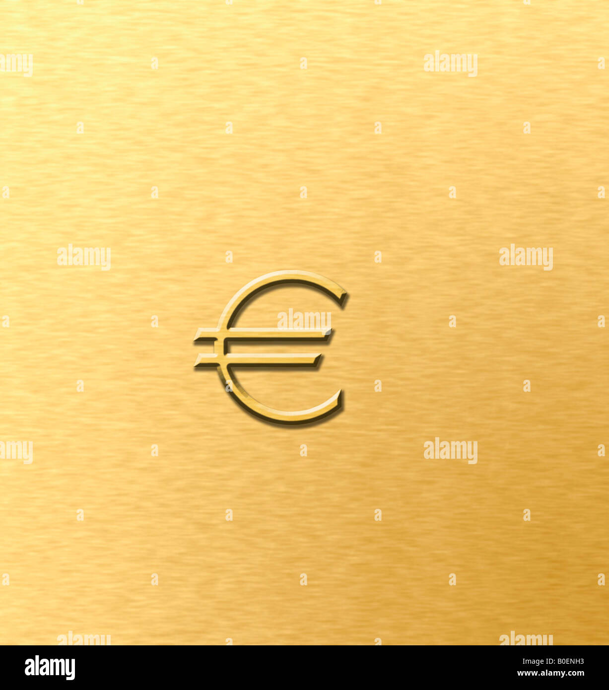 Gold euro symbol golden hi-res stock photography and images - Alamy