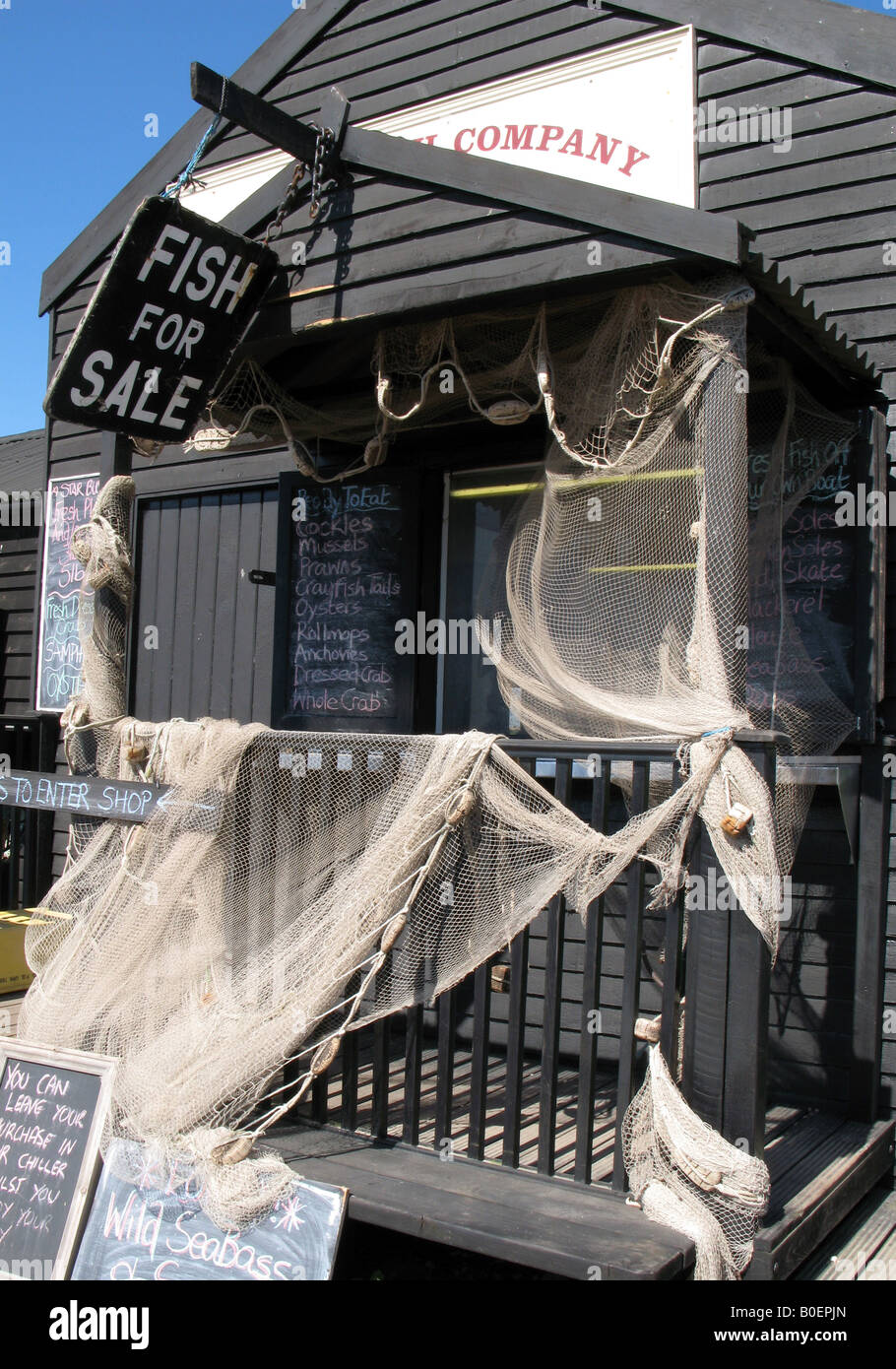 Fish huts at Southwold harbour and Walberswick Stock Photo Alamy