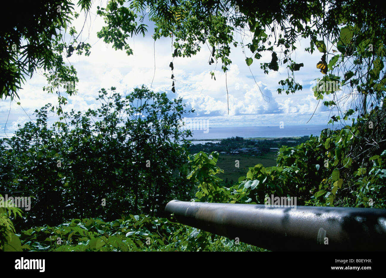 The Gun From World War Ii Stock Photo