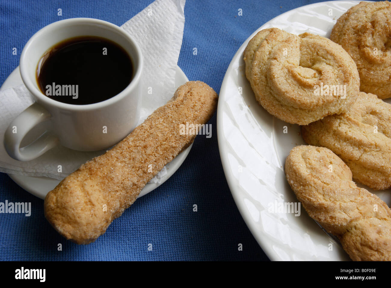 Greece Traditional Koulourakia Biscuits for Orthodox Easter Stock Photo