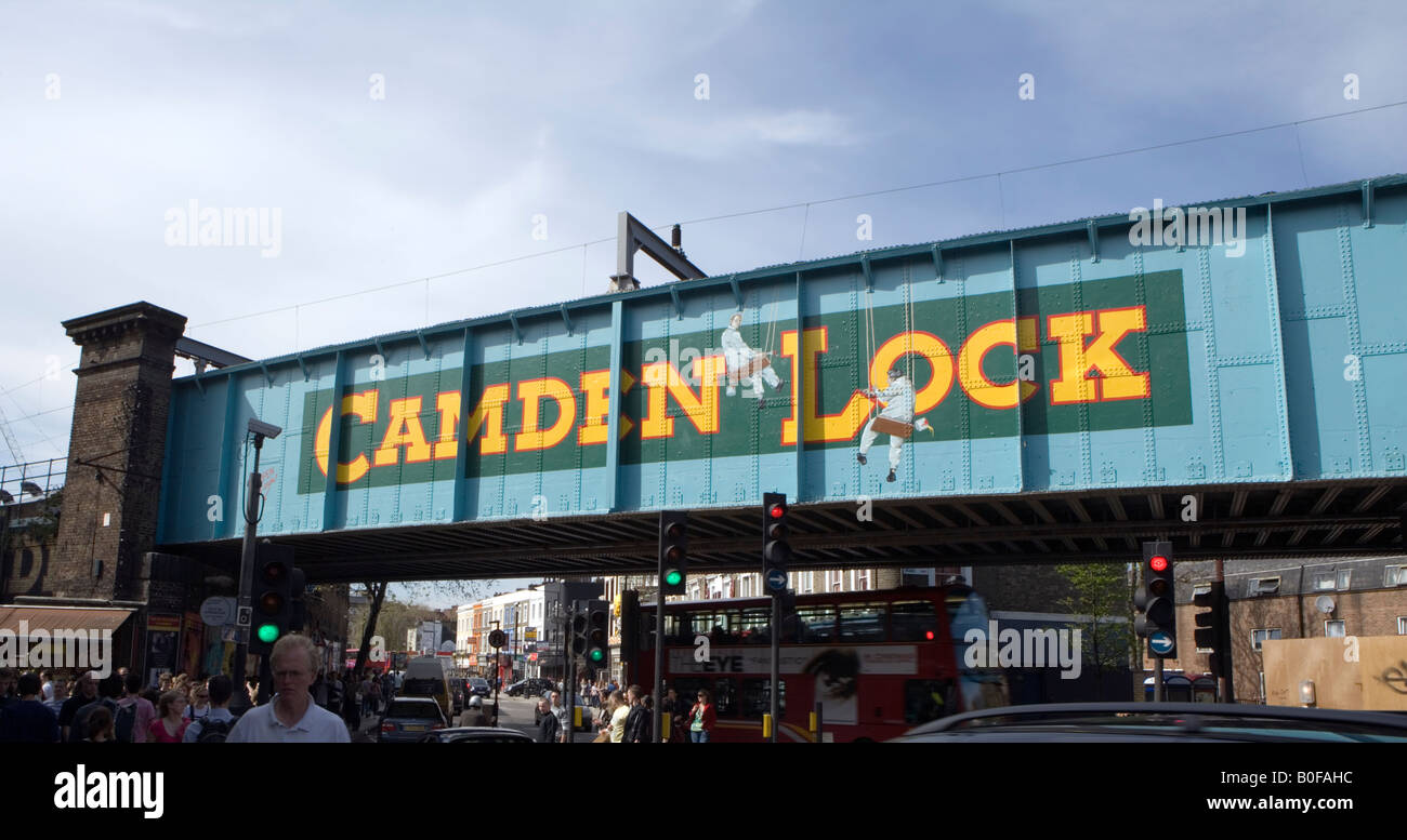 Camden Town London Stock Photo