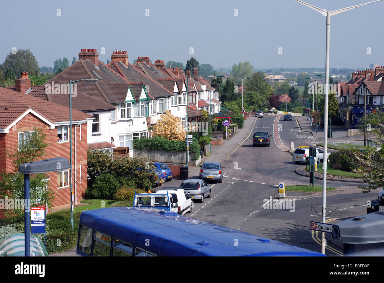 Marston Green village, West Midlands, England, UK Stock Photo Alamy
