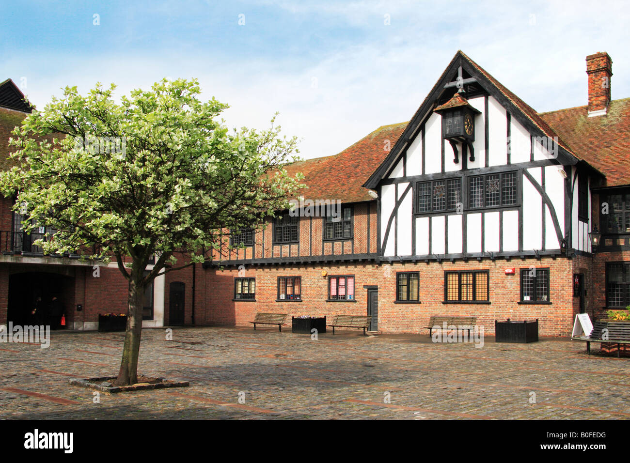 Sandwich Guildhall, Kent, England, UK Stock Photo Alamy
