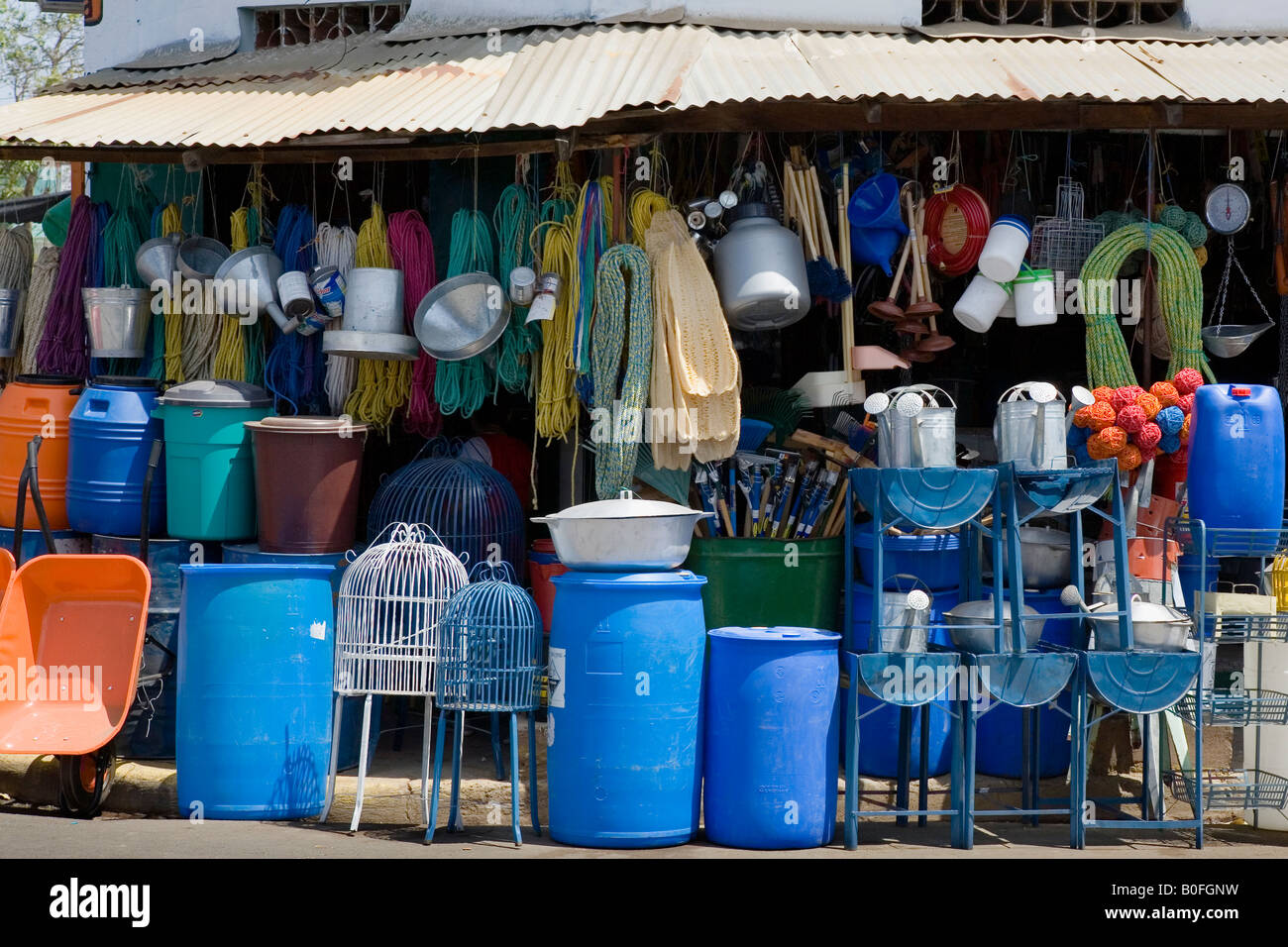 Hardware Store Masaya Nicaragua Stock Photo Alamy