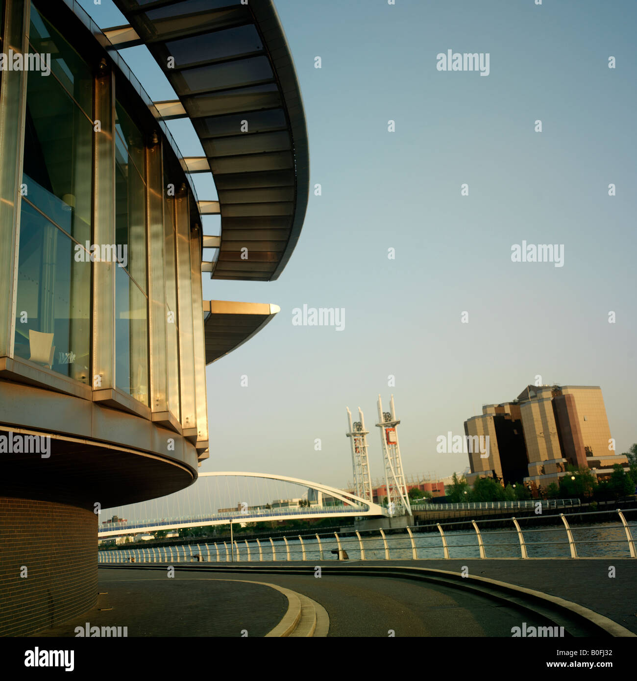 Lowry Centre, Salford Quays Stock Photo Alamy