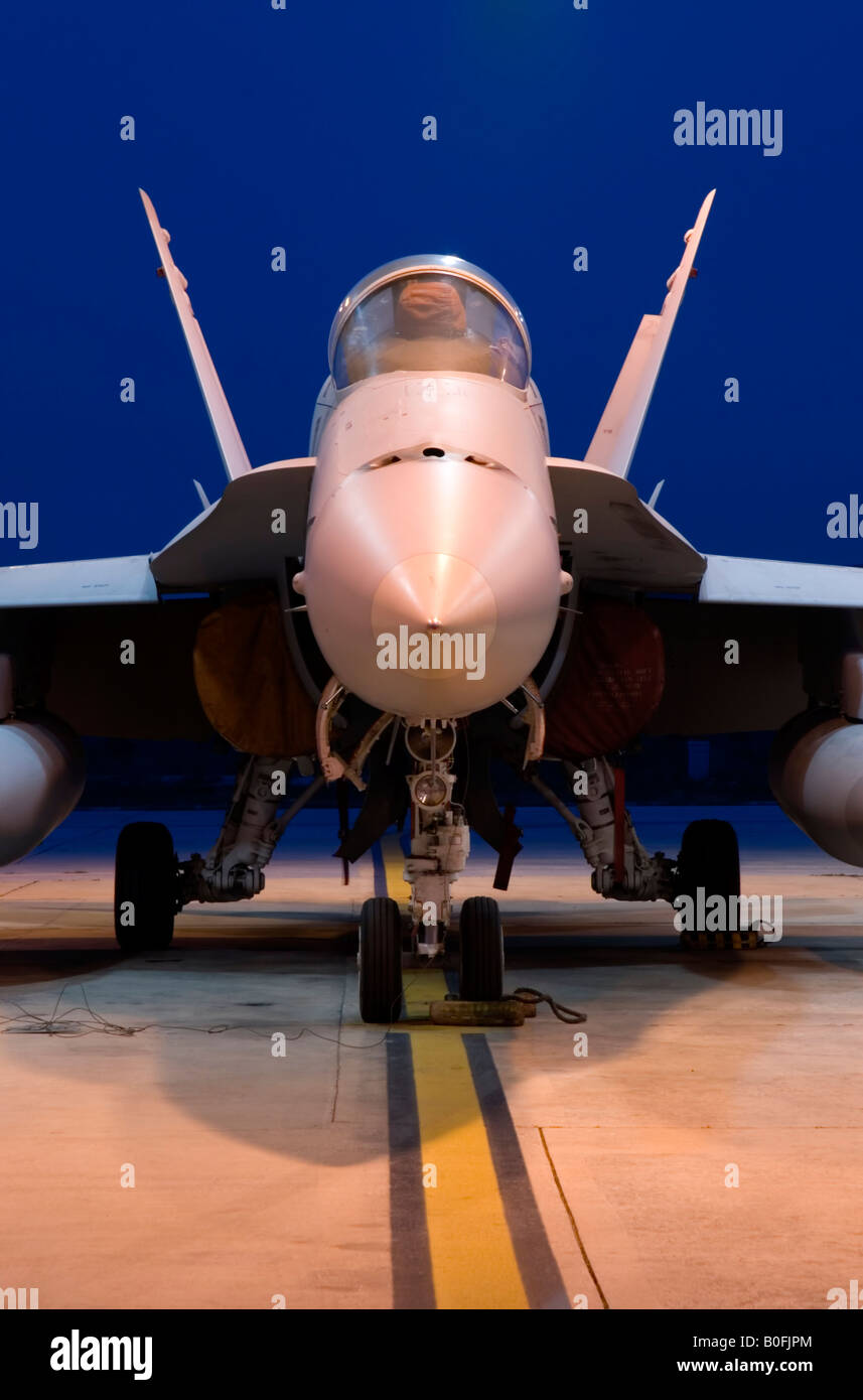 Spanish Air Force F18 Stock Photo Alamy
