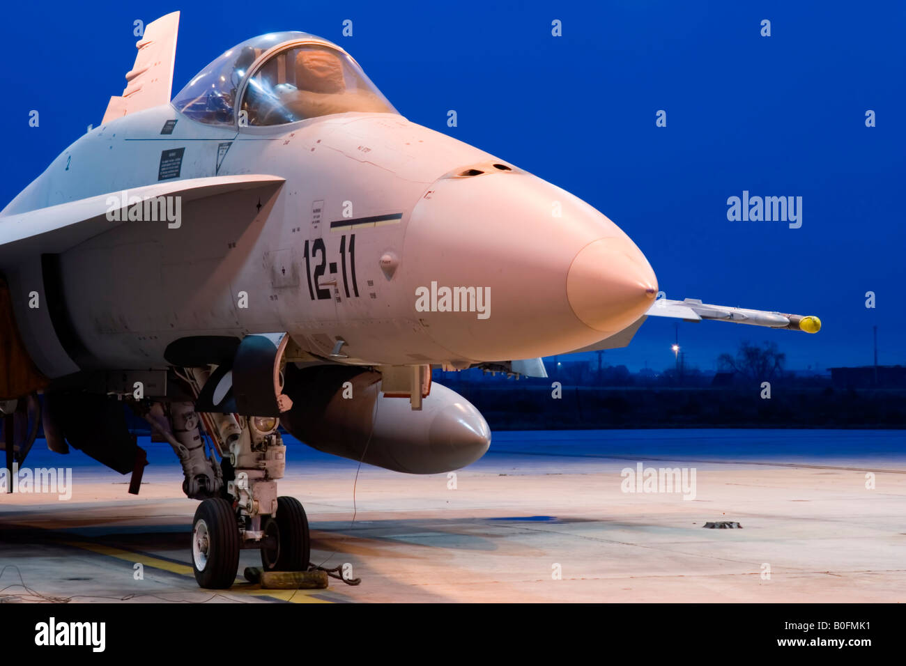 Spanish Air Force F18 Stock Photo Alamy