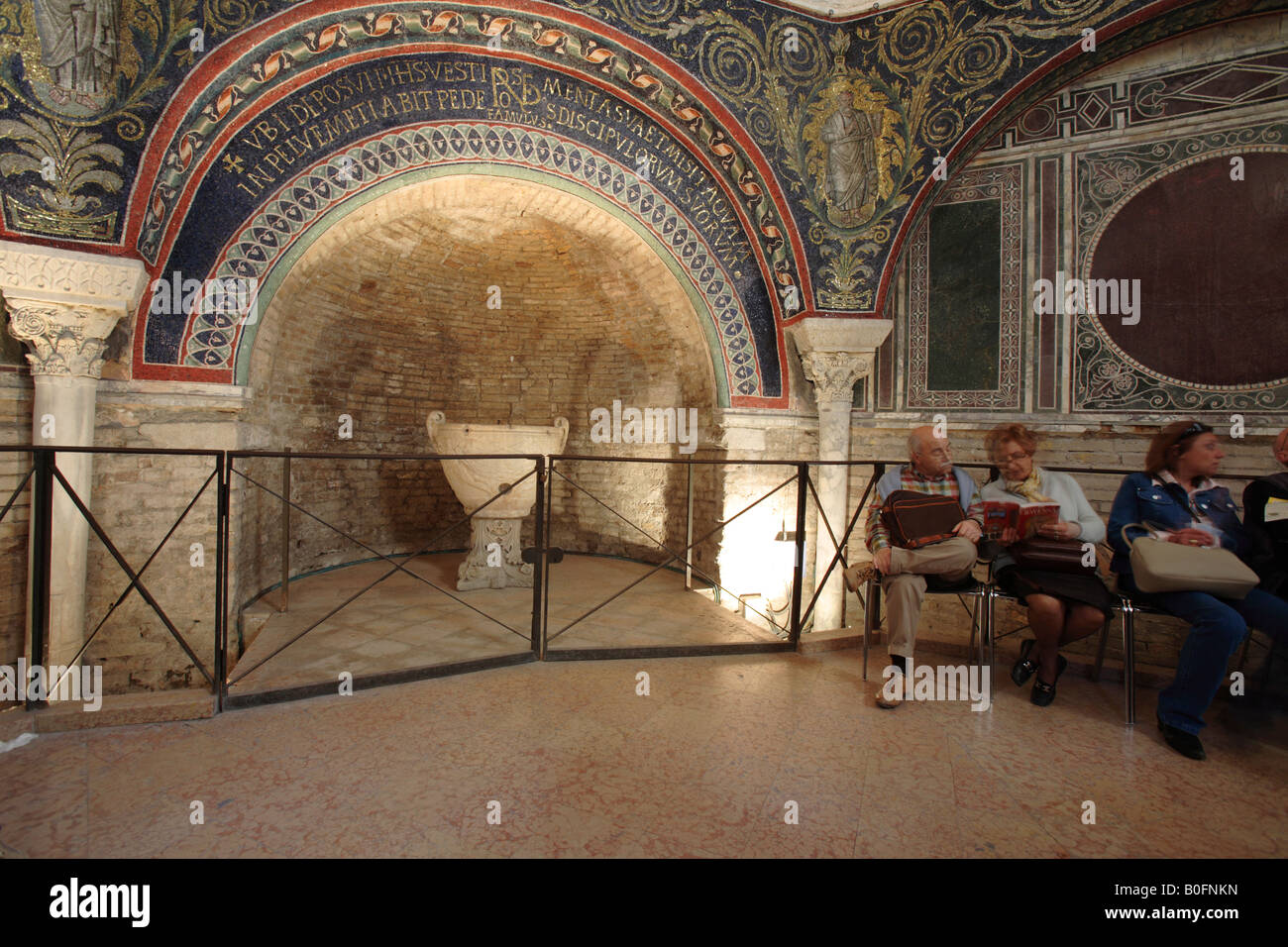 Arian Baptistery, Ravenna, Italy Stock Photo