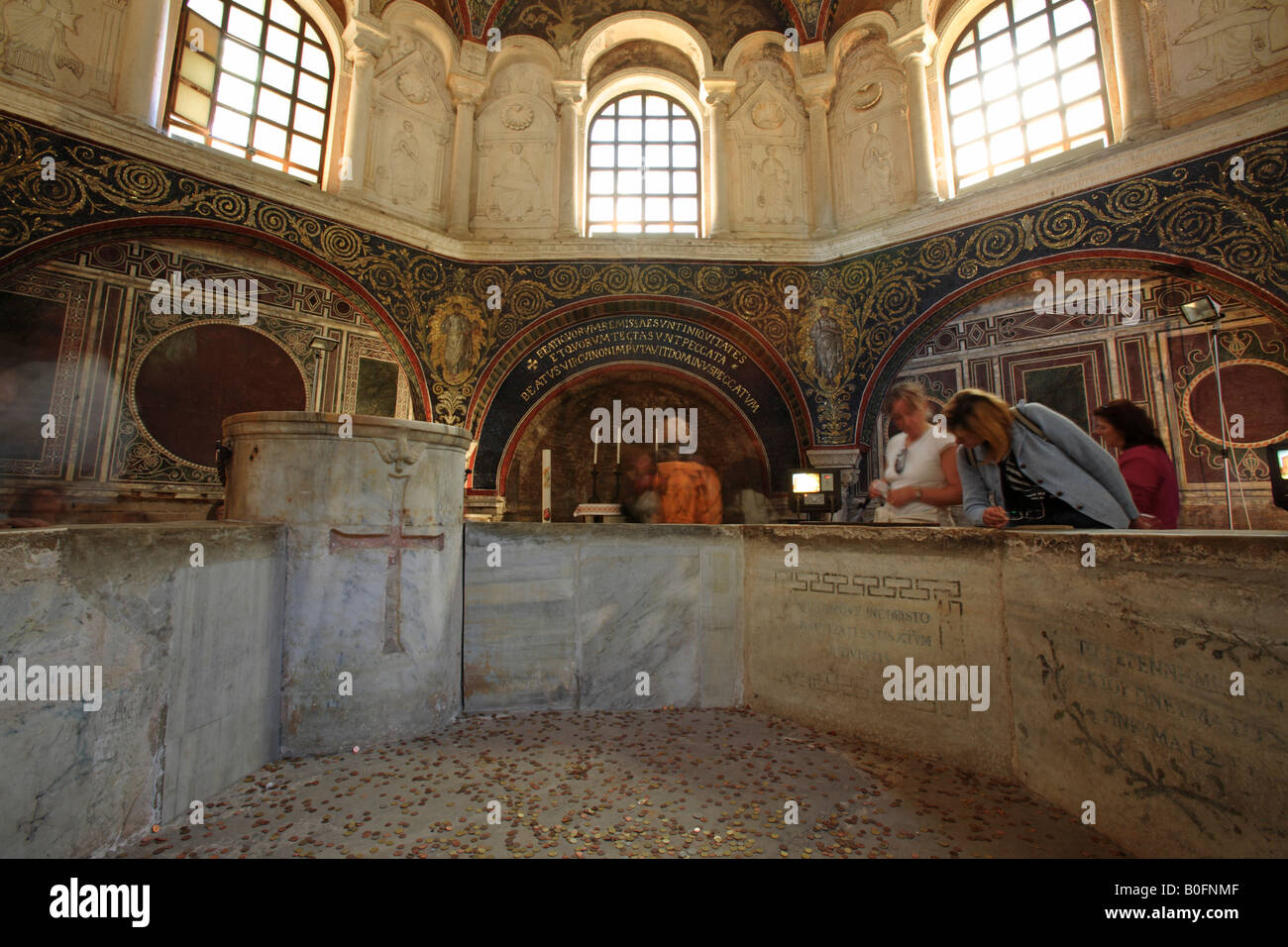 Arian Baptistery, Ravenna, Italy Stock Photo Alamy