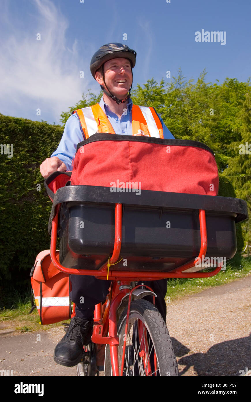English postman uniform hi-res stock photography and images - Alamy