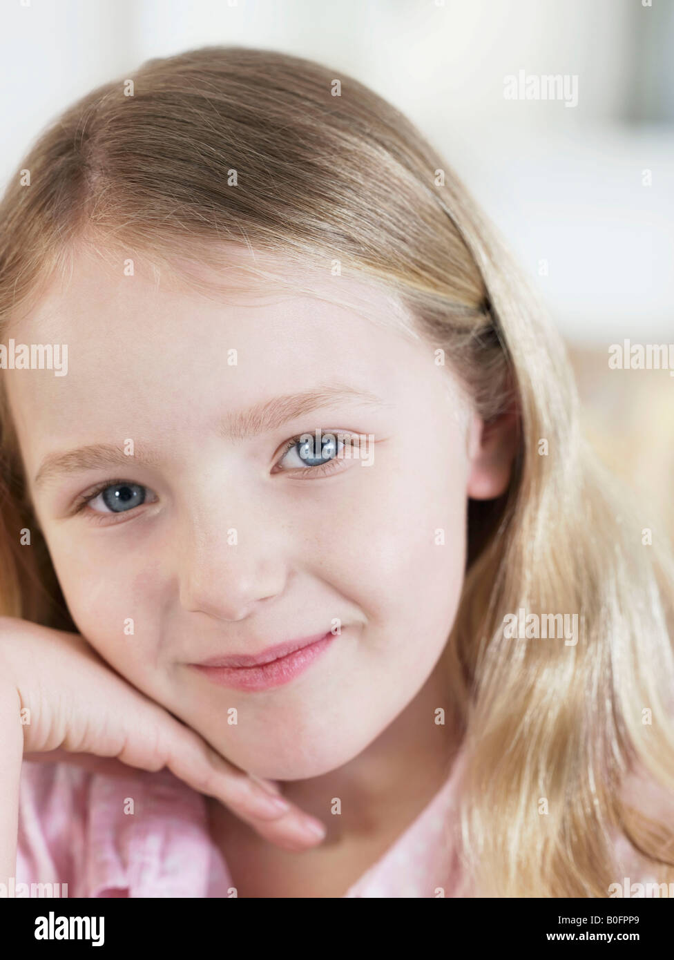 Blonde Hair And Blue Eyed Child Stock Photos Blonde Hair And