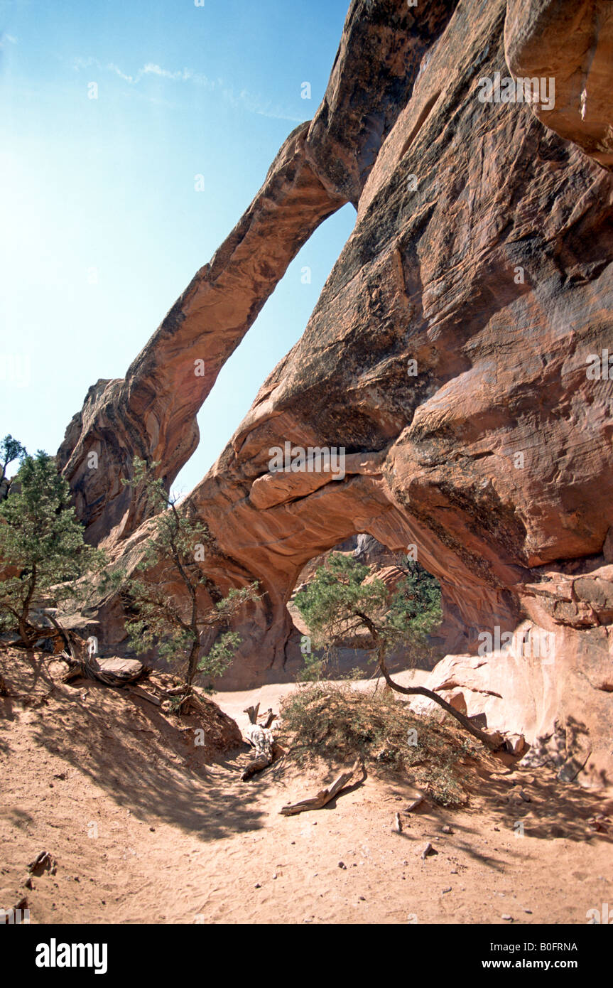 Double O Arch Stock Photo Alamy