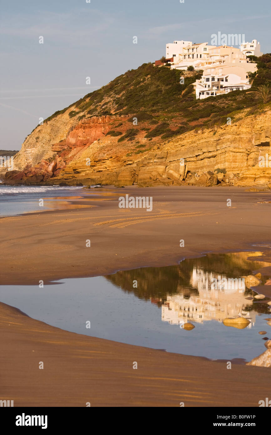 Beach rocks,Portugal,Europe Stock Photo