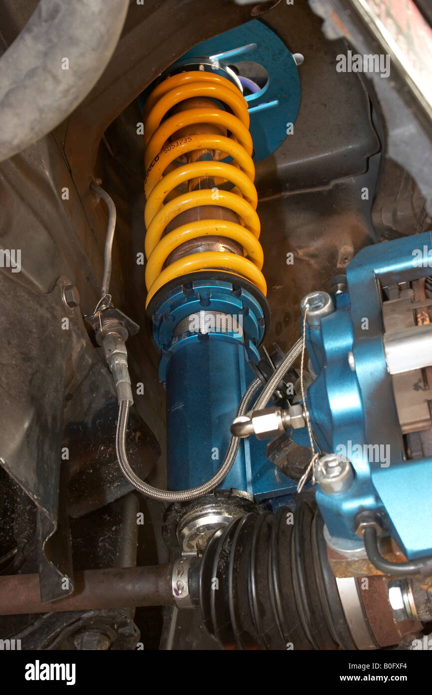 Race Car Spring Suspension High Resolution Stock Photography And Images Alamy