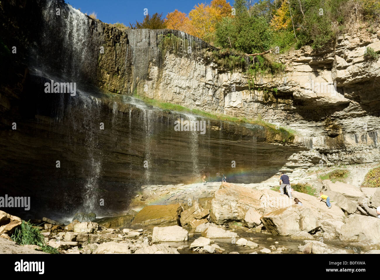 webster's falls in dundas ontario Stock Photo Alamy