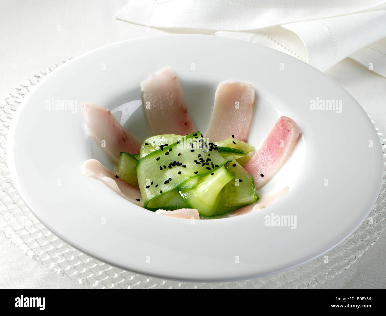 Swordfish zucchini ribbons hires stock photography and images Alamy