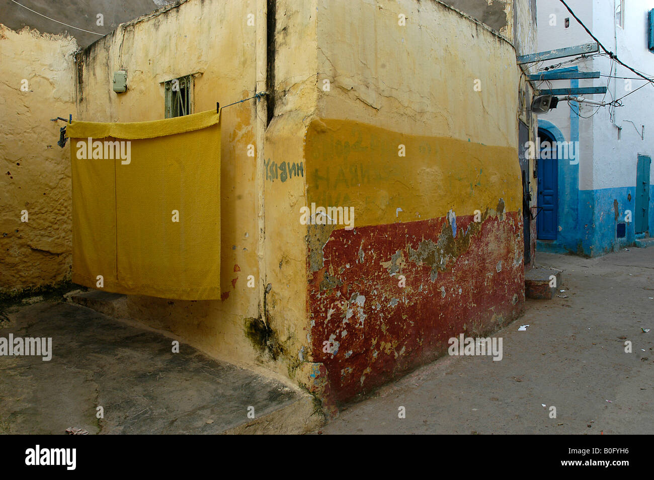 Architecture Larache Maroc Stock Photo Alamy