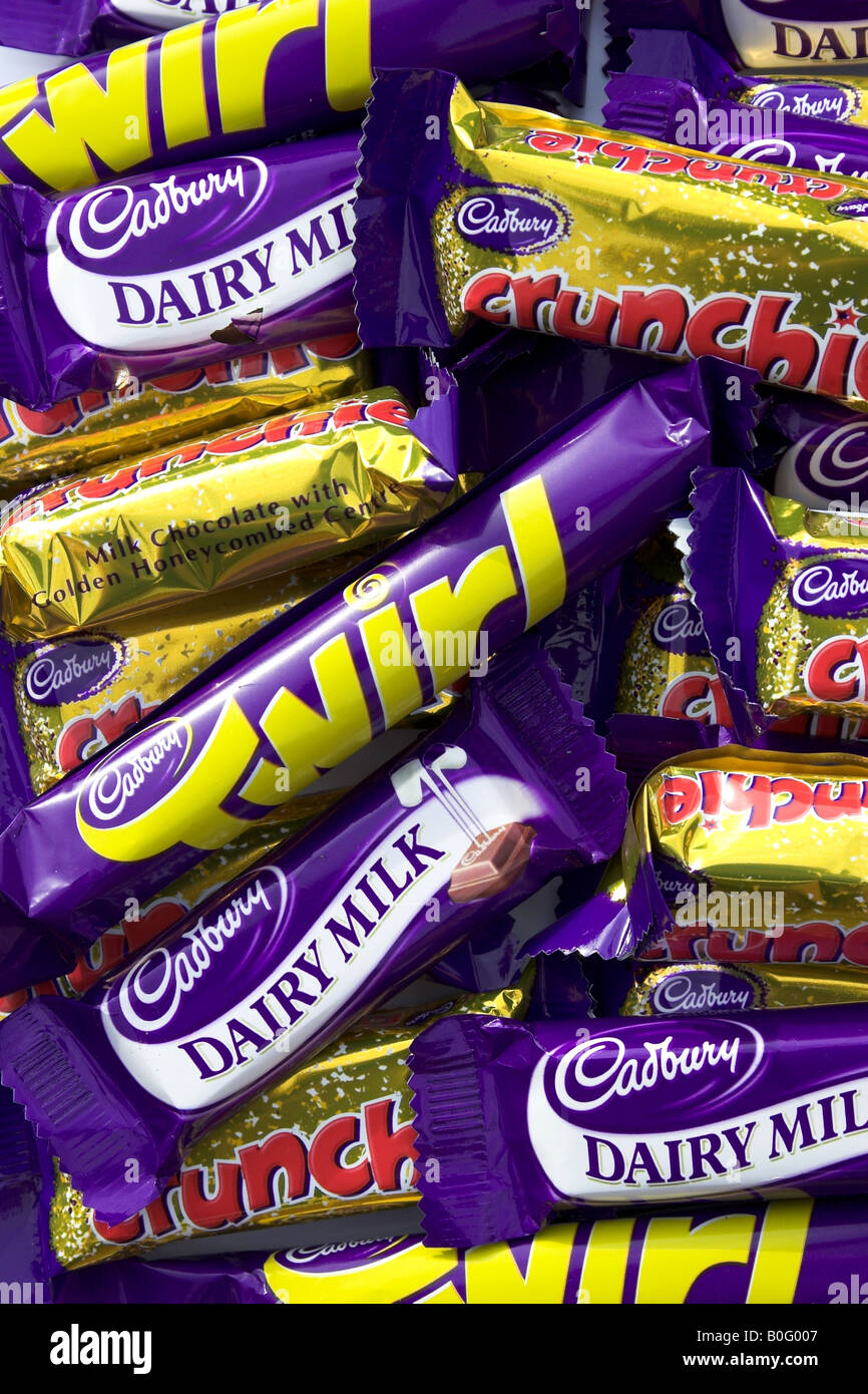 Cadbury's confectionery. Stock Photo