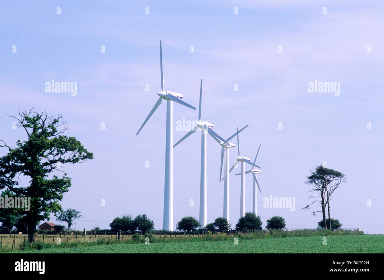 Wind farm land based somerton hires stock photography and images Alamy
