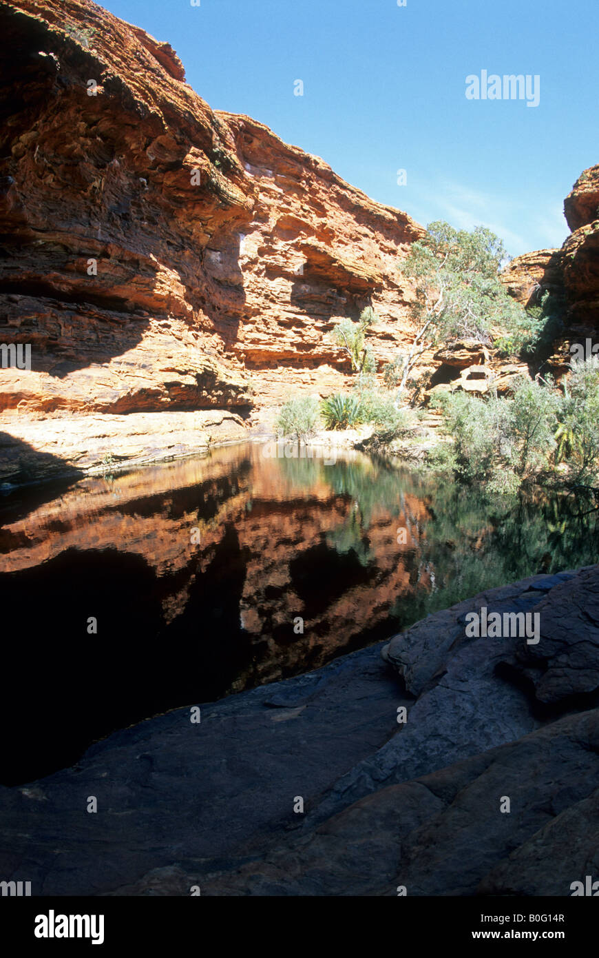 A waterhole in the West MacDonnell Ranges near Alice Springs, Australia Stock Photo Alamy