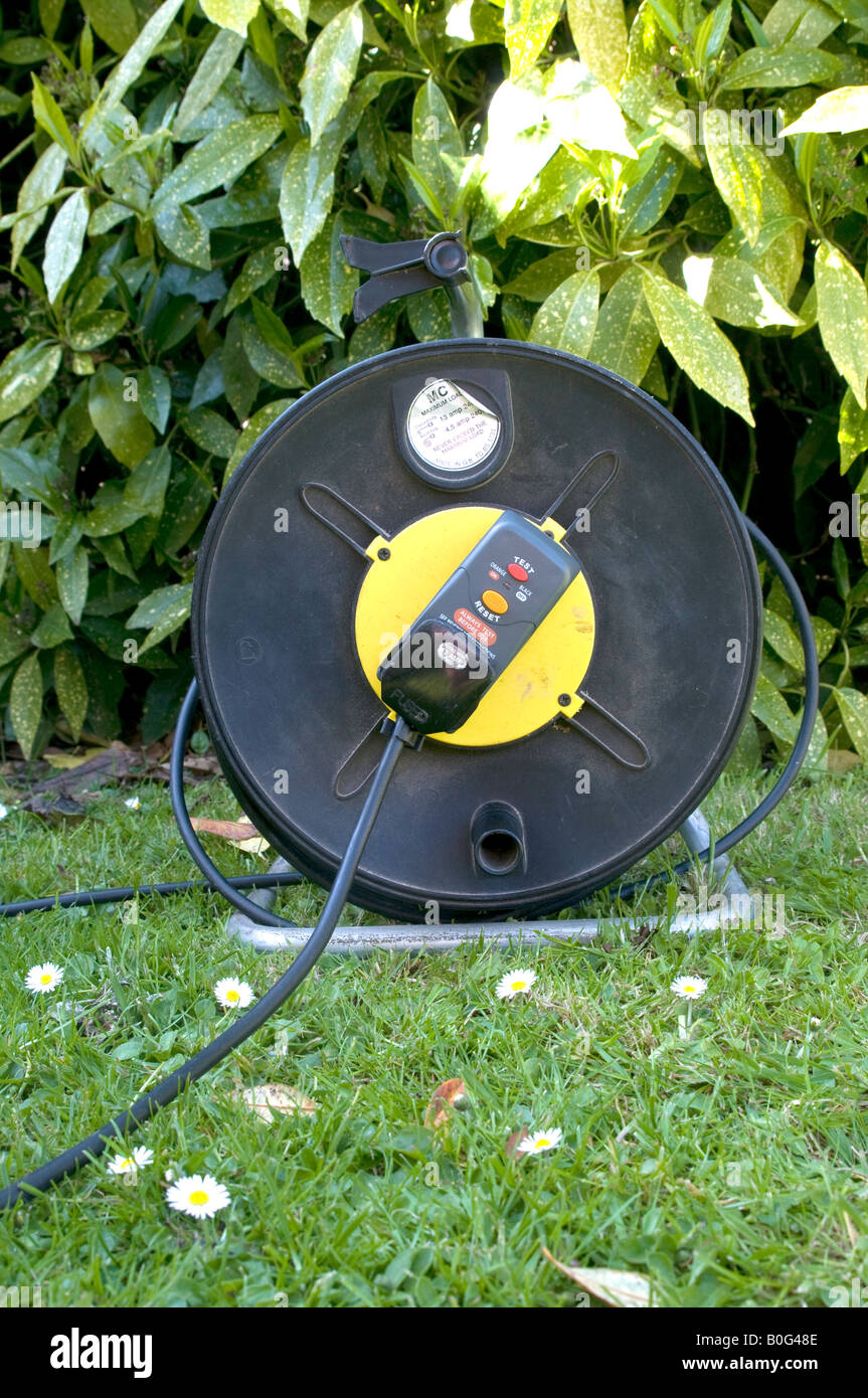 Plug in RCD (Residual Current Device) for use with portable mains