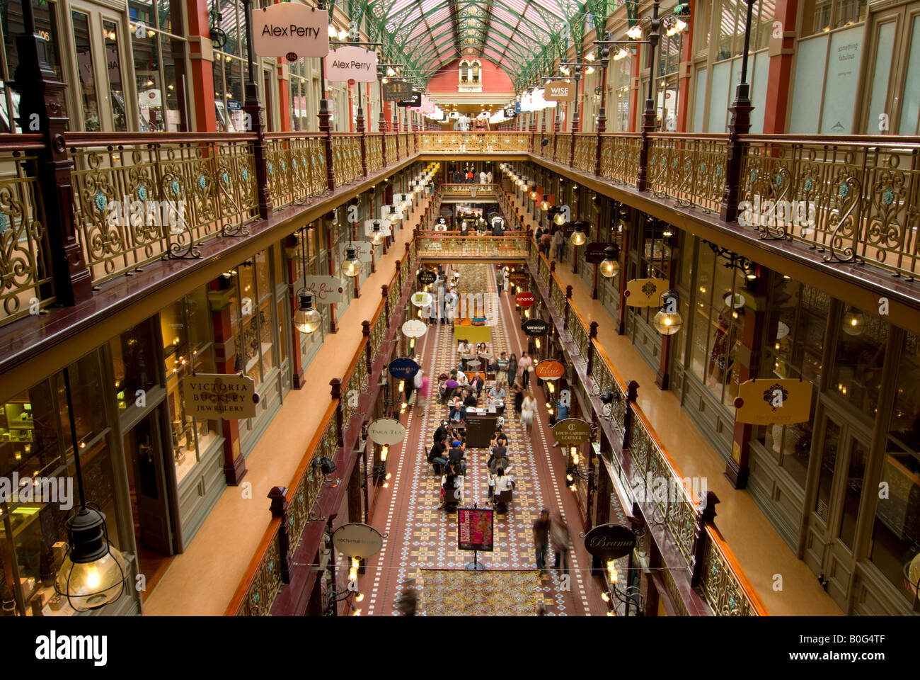 Strand Arcade in Sydney Stock Photo Alamy