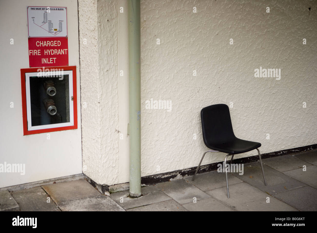 Fire Hydrant Iinlet And Chair Hospital Building Palmerston