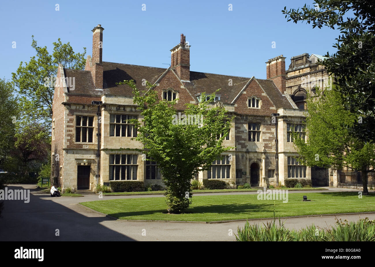 Kings Manor York North Yorkshire England Stock Photo Alamy