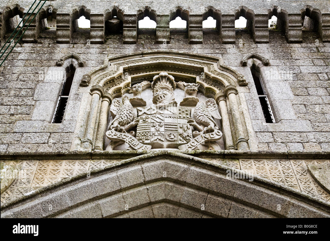 Ducketts Grove Gatelodge Stock Photo - Alamy
