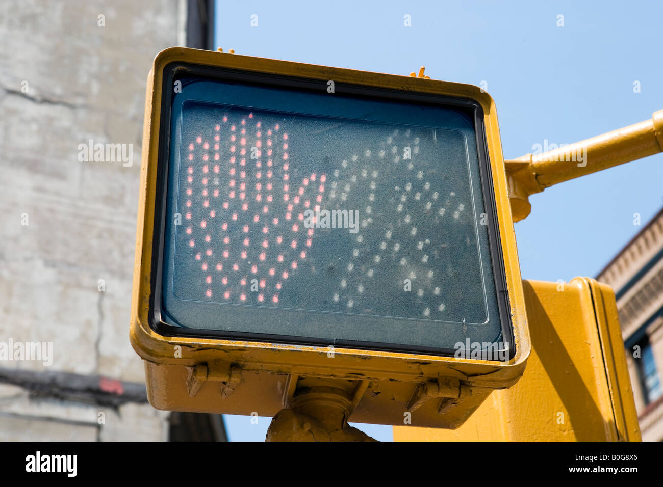 Walk don't walk sign usa hi-res stock photography and images ...