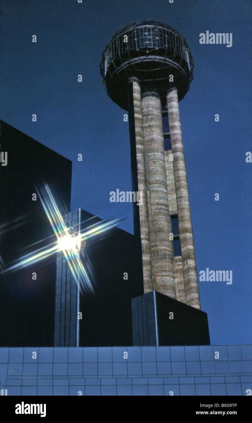 Reunion Tower, Dallas, Texas, USA Stock Photo