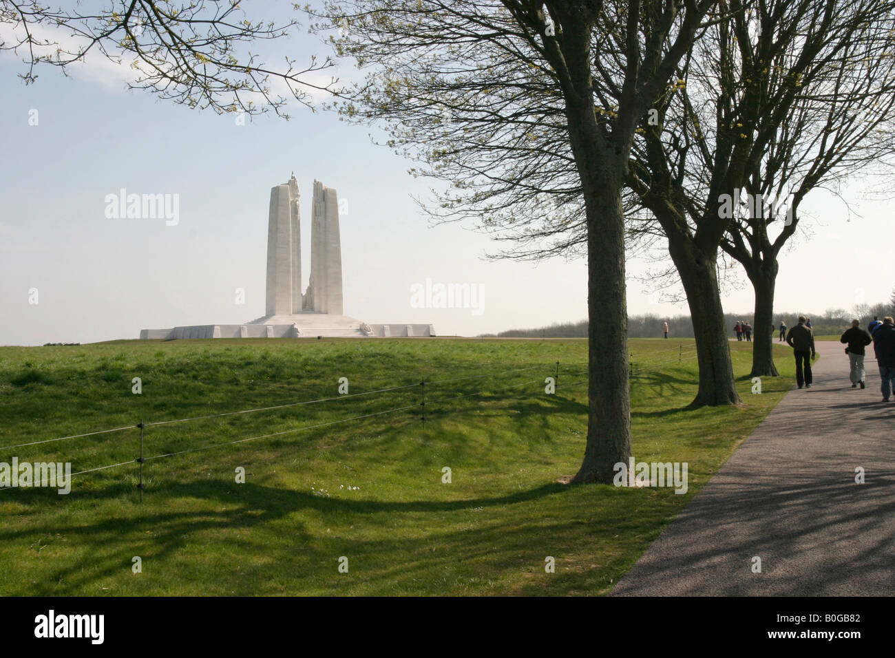 Canadian War Memorial at Vimy Ridge Northern France Stock Photo - Alamy