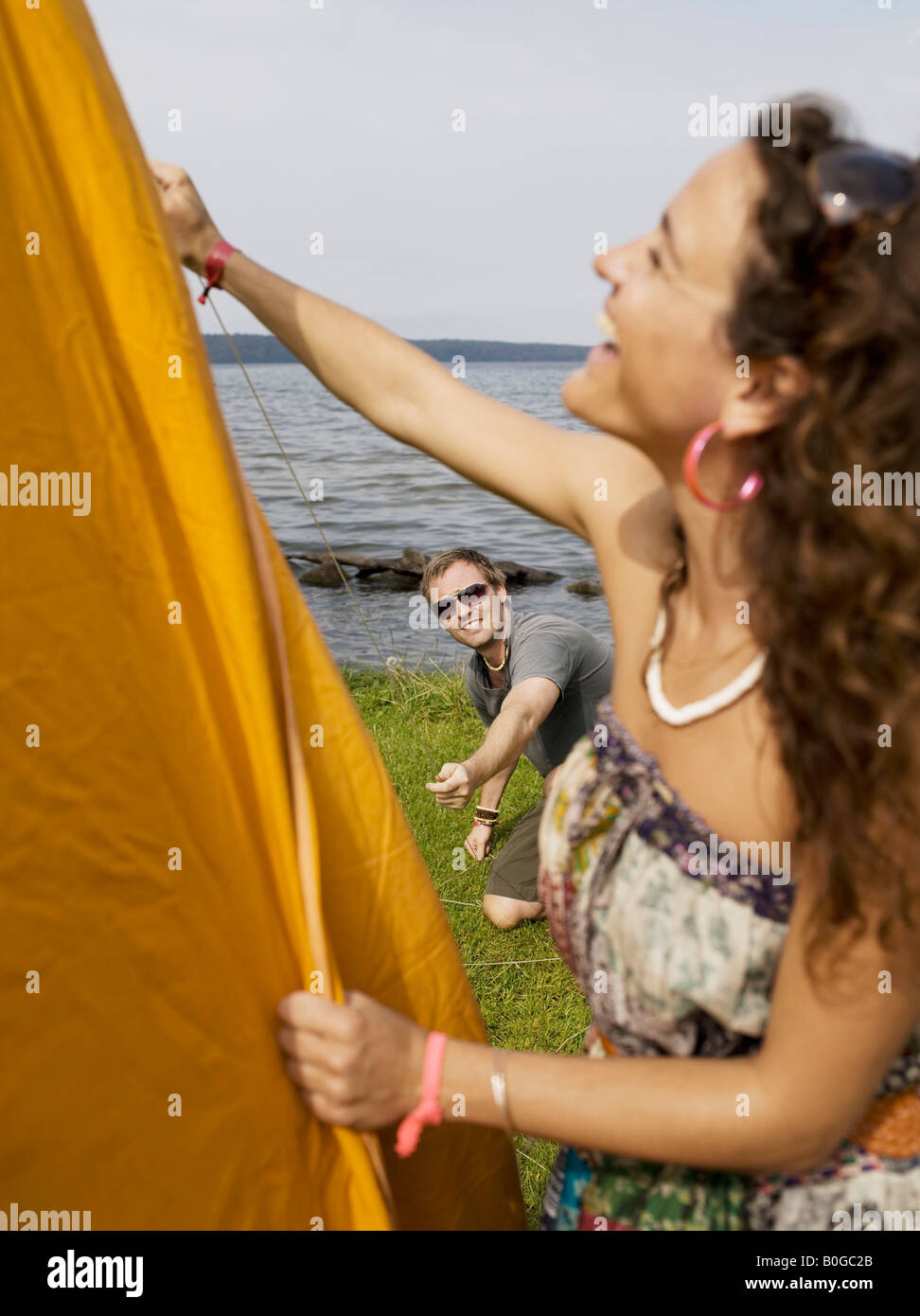 Woman bonding man rope hi-res stock photography and images - Alamy