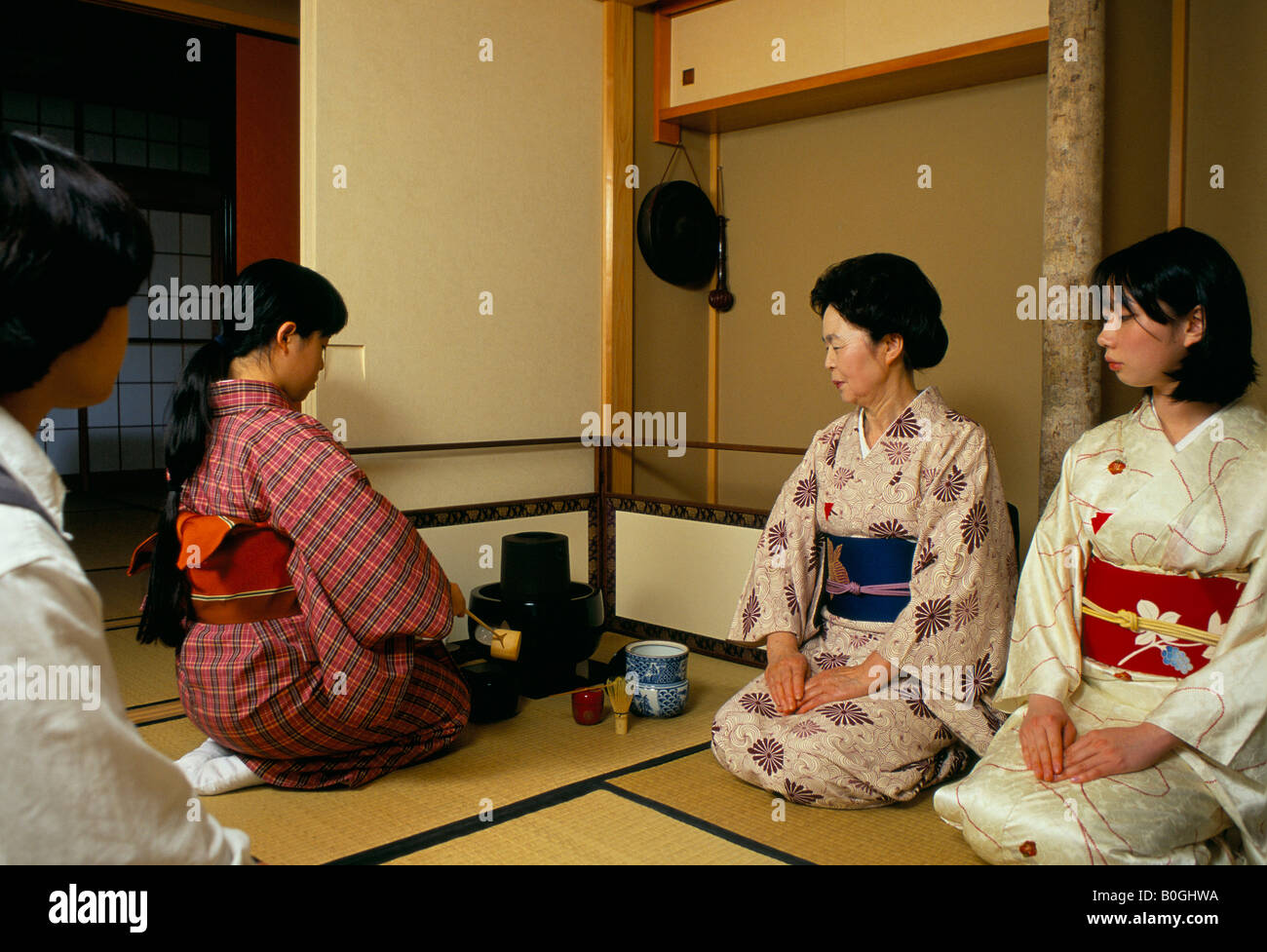 A tea ceremony, Japan Stock Photo - Alamy