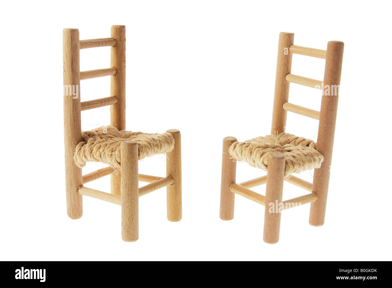 Timber chairs Cut Out Stock Images & Pictures - Alamy