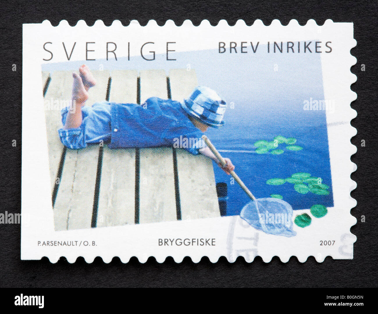 Sverige stamp hires stock photography and images Alamy