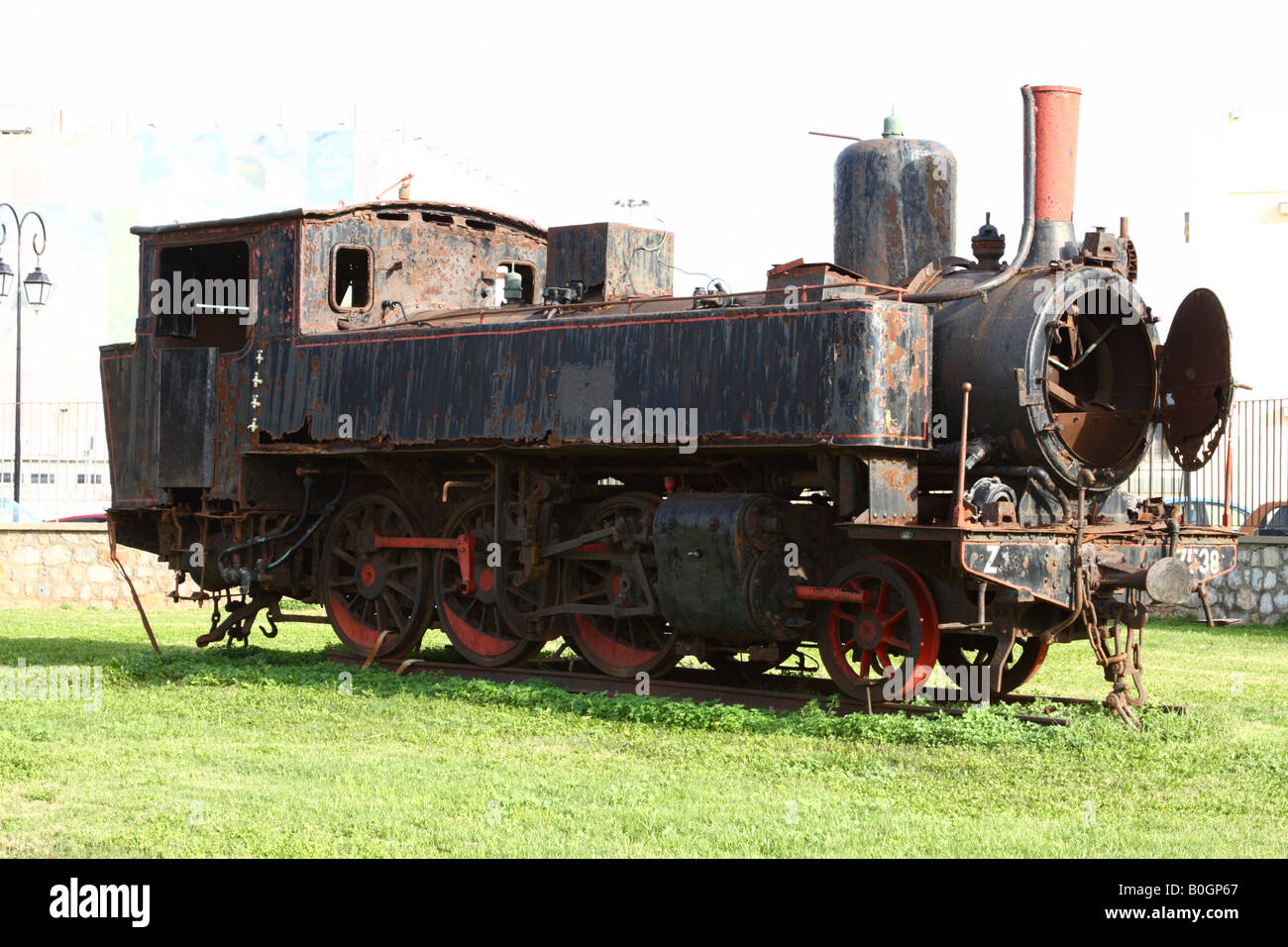 an old abandoned rusty train Stock Photo - Alamy