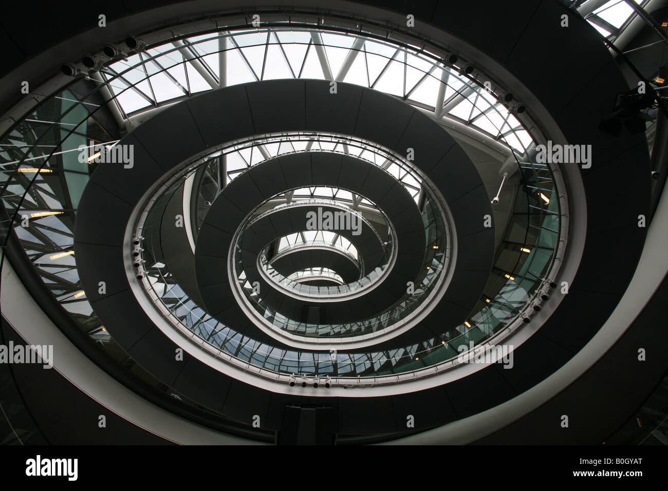 Picture Shows the interior of City Hall in London Stock Photo - Alamy