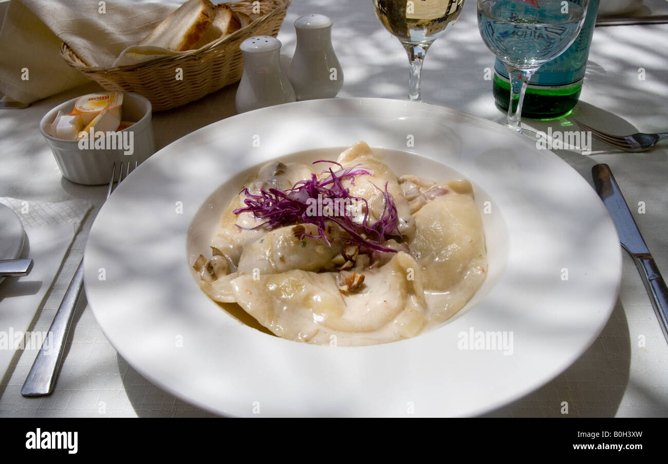 Pasta Dish Malta Stock Photo